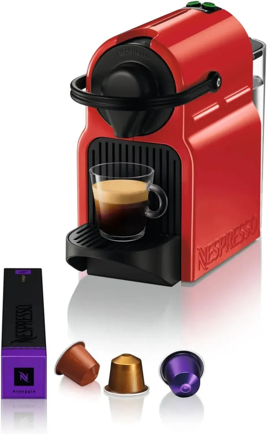 Machine à Espresso Nespresso Inissia Rouge par Krups